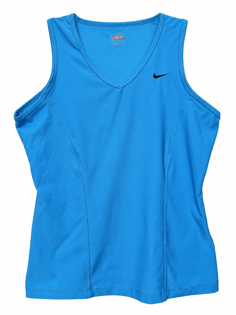 Nike Women's Bright Blue V‑Neck Performance Tank